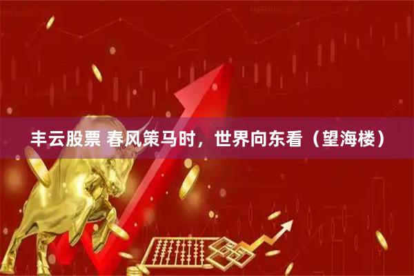 丰云股票 春风策马时，世界向东看（望海楼）