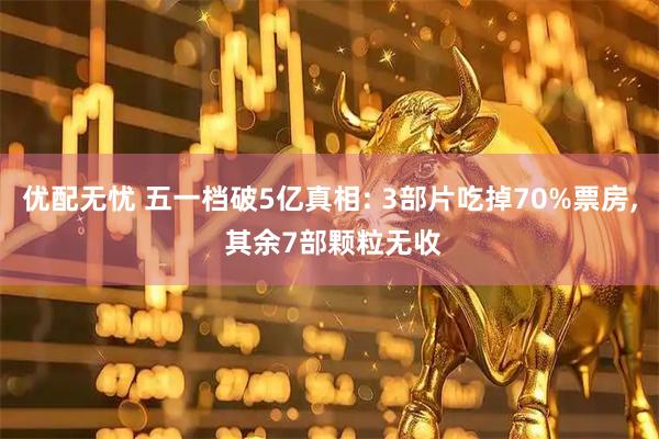 优配无忧 五一档破5亿真相: 3部片吃掉70%票房, 其余7部颗粒无收